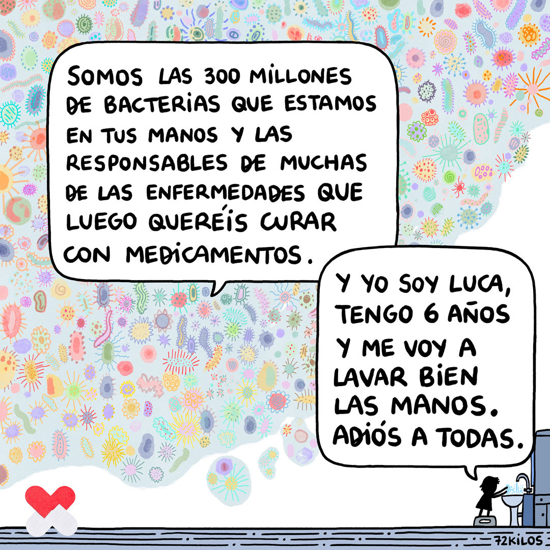 Viñeta Bacterias